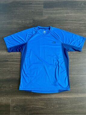 The North Face Two-Tone Blue Men's Performance Tee